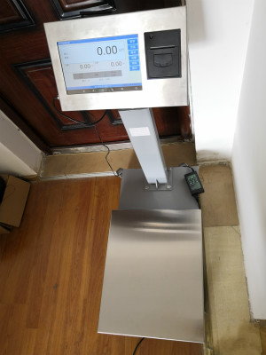 成都安卓智能電子秤，觸摸屏電子秤，生鮮配送分揀電子臺秤